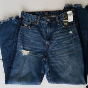Abercrombie & Fitch Women's Blue Simone Jeans New